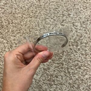 NWOT Ricky Martin VIP Silver Bracelet Bangle Cuff